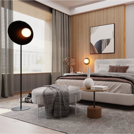 Applique Murale Zero Noir Opal