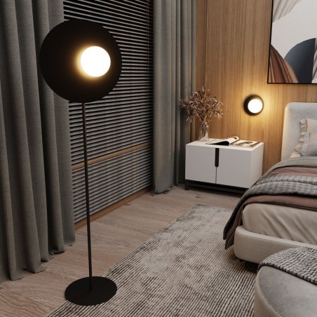 Applique Murale Zero Noir Opal