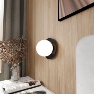 Applique Murale Zero Noir Opal