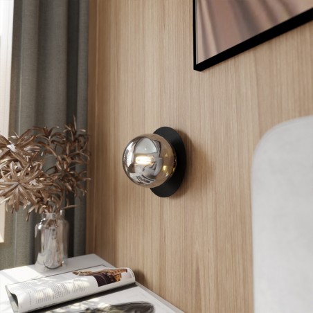 Applique Murale Zero Noir Graphite