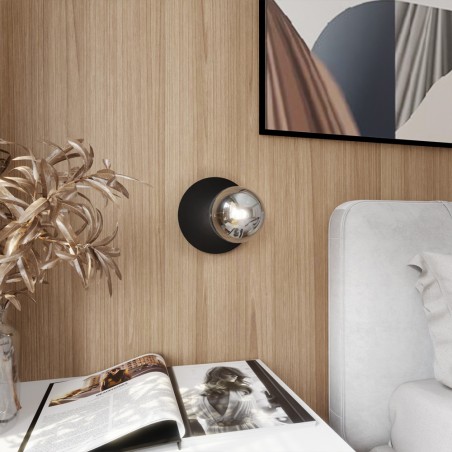 Applique Murale Zero Noir Graphite