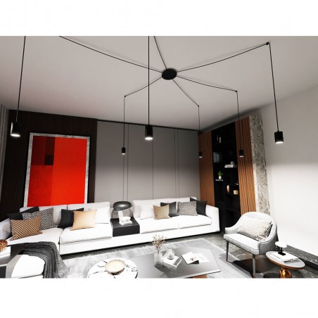 Lampe de plafond Finder (6 lumieres)