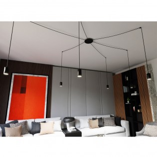 Lampe de plafond Finder (6 lumieres)
