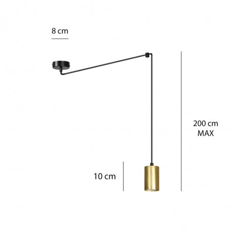 Lampe de suspension Finder Or