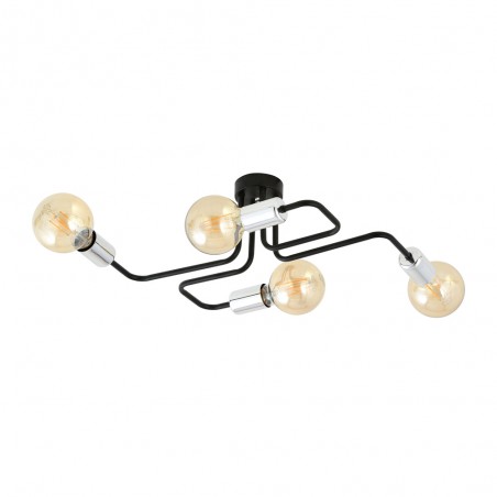 Plafonnier Vender Argent (4 lumieres)