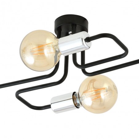 Plafonnier Vender Argent (4 lumieres)