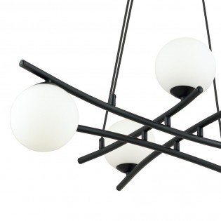 Lampe de plafond Lotra Opal (5 lumieres)