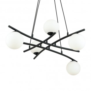 Lampe de plafond Lotra Opal (5 lumieres)