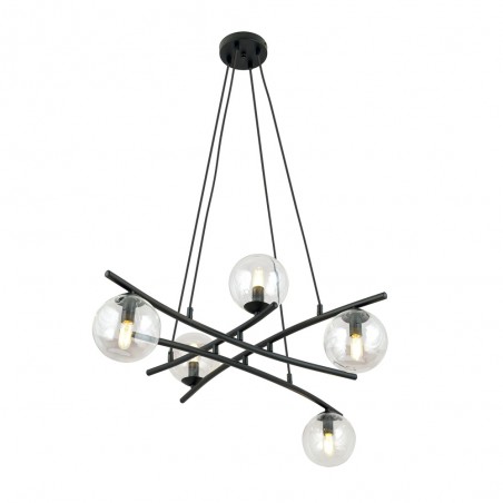 Lampe de plafond Lotra Transparent (5 lumieres)