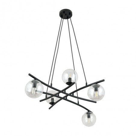 Lampe de plafond Lotra Transparent (5 lumieres)