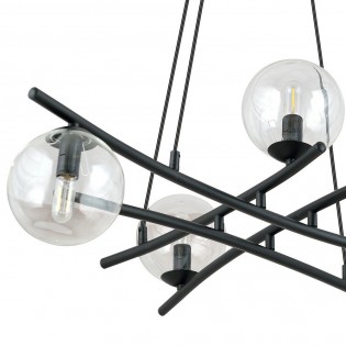 Lampe de plafond Lotra Transparent (5 lumieres)