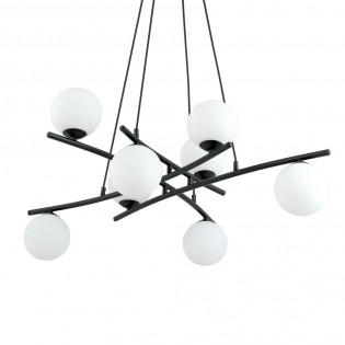 Lampe de plafond Lotra Opal (8 lumieres)