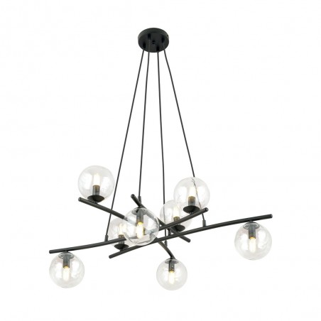Lampe de plafond Lotra Transparent (8 lumieres)