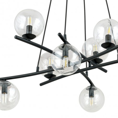 Lampe de plafond Lotra Transparent (8 lumieres)