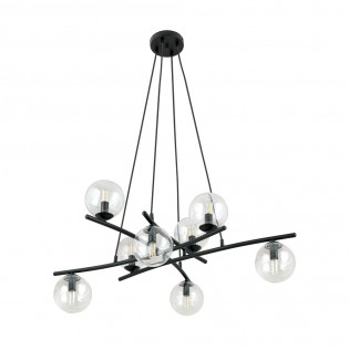 Lampe de plafond Lotra Transparent (8 lumieres)