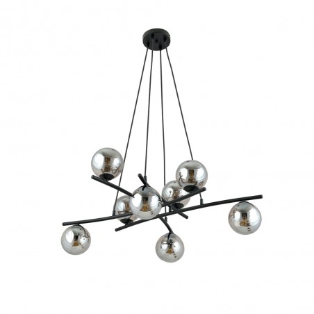 Lampe de plafond Lotra Graphite (8 lumieres)