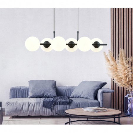 Lampe de suspension Armaro Opale (6 lumieres)