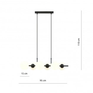 Lampe de suspension Armaro Opale (6 lumieres)