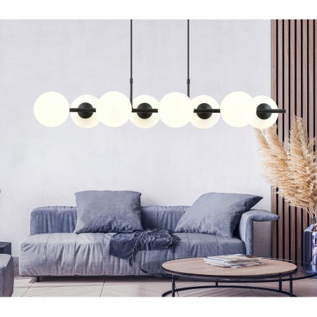 Lampe de suspension Armaro Opale (8 lumieres)