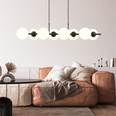 Lampe de suspension Armaro Opale (8 lumieres)