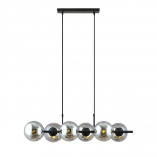 Lampe de suspension Armaro Graphite (6 lumieres)