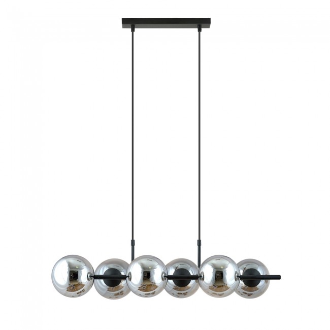 Lampe de suspension Armaro Graphite (6 lumieres)