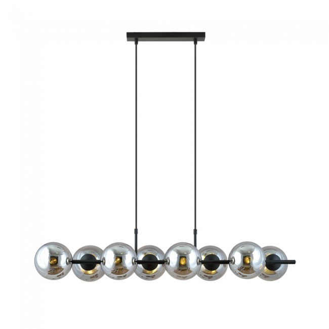 Lampe de suspension Armaro Graphite (8 lumieres)