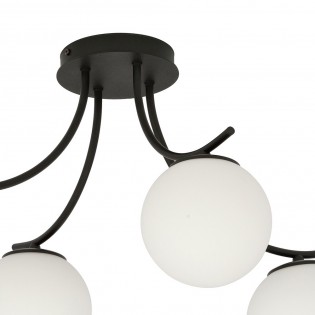 Plafonnier Barino Opal (4 lumieres)