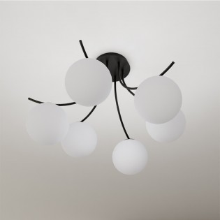 Plafonnier Barino Opal (6 lumieres)