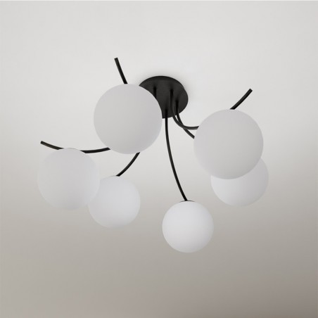 Plafonnier Barino Opal (6 lumieres)