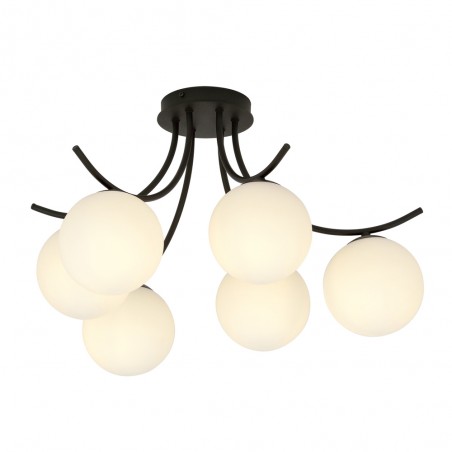 Plafonnier Barino Opal (6 lumieres)