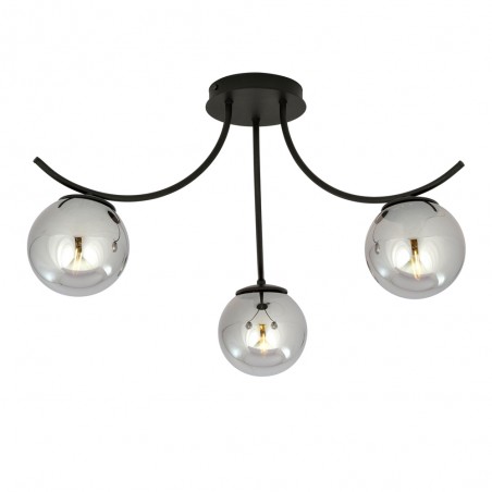 Plafonnier Barino Graphite (3 lumieres)