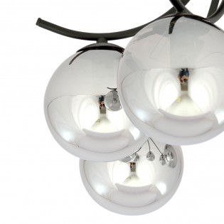 Plafonnier Barino Graphite (4 lumieres)