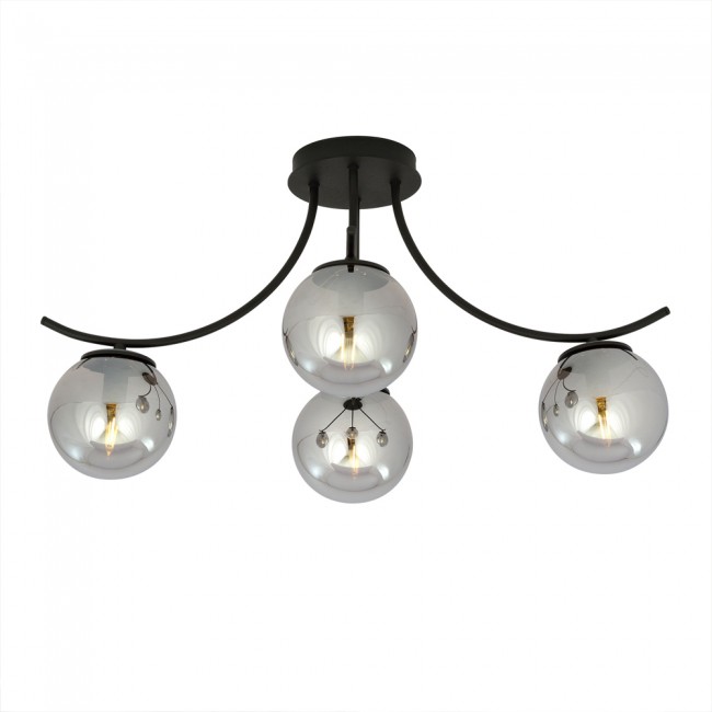 Plafonnier Barino Graphite (4 lumieres)