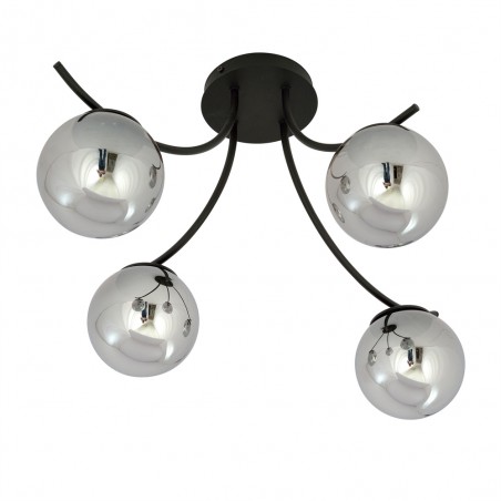 Plafonnier Barino Graphite (4 lumieres)