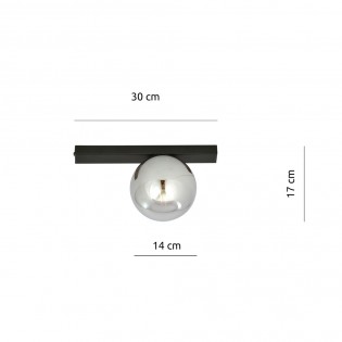 Plafonnier Enca Graphite