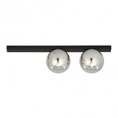 Plafonnier Enca Graphite (2 lumieres)