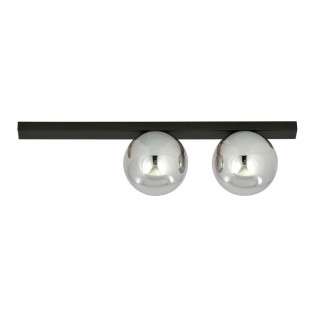 Plafonnier Enca Graphite (2 lumieres)