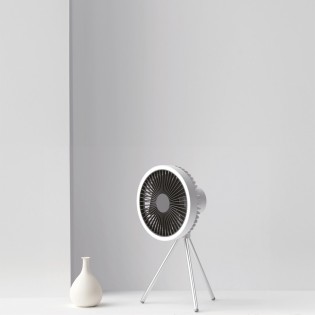 Ventilateur de table portable à batterie LED Sentry (5.5W)