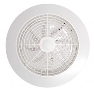 Ventilateur à LED avec pales intégrées Alvora RGB CCT Smart (35W)