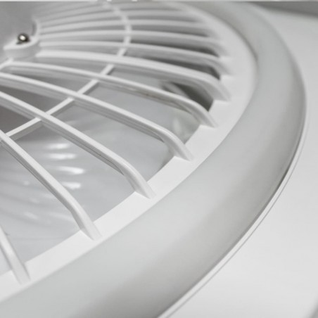 Ventilateur à LED avec pales intégrées Alvora RGB CCT Smart (35W)