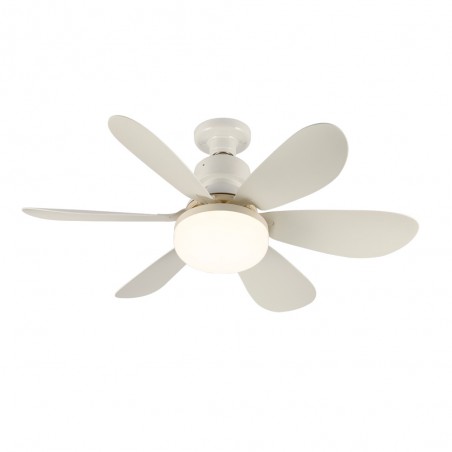 Ventilateur LED Altari E27 Blanc CCT (18W)