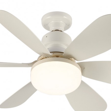 Ventilateur LED Altari E27 Blanc CCT (18W)
