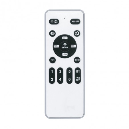 Ventilateur de plafond LED Milfero Blanc CCT Dim (20W)