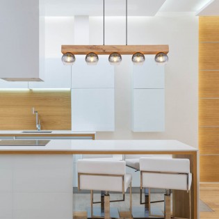Lampe de plafond Moitas (5 Lumieres)