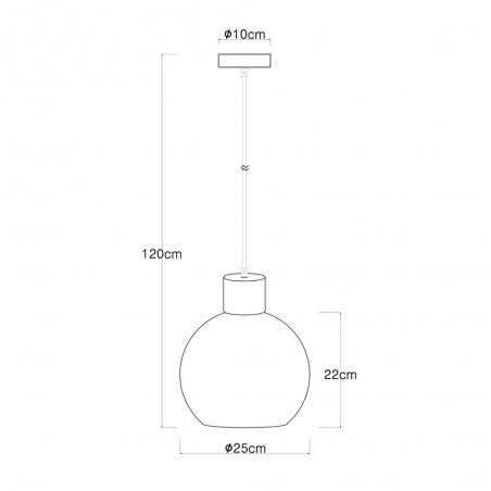 Lampe a suspension Moitas