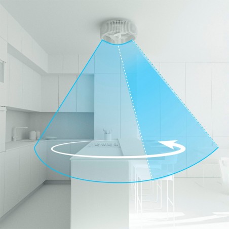 Ventilateur de plafond LED Alan Move CCT Dim (38W)