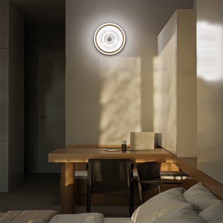 Ventilateur de plafond LED Alan Move CCT Dim (38W)
