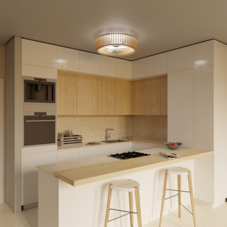 Ventilateur de plafond LED Daya CCT Dim (32W)