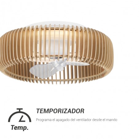 Ventilateur de plafond LED Daya CCT Dim (32W)
